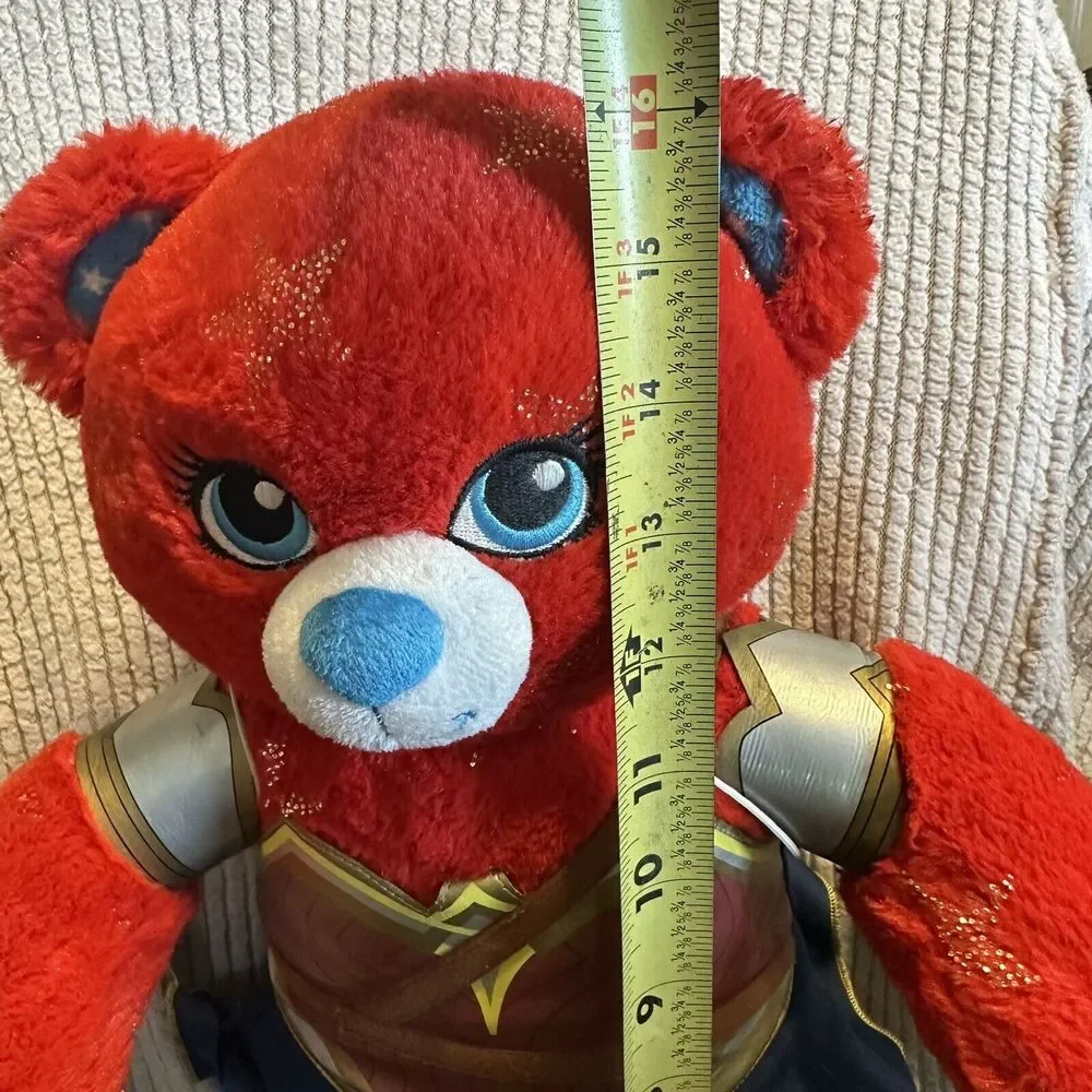 Wonder Woman Build A Bear W/ Removable Costume BAB 16